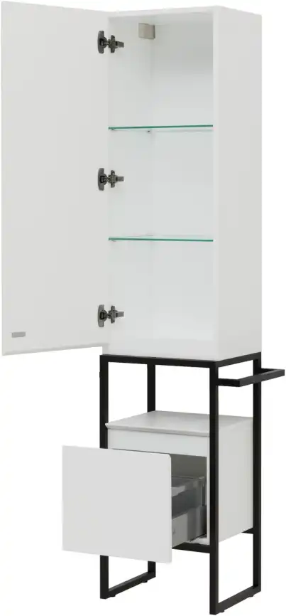 Шкаф-пенал Allen Brau Priority 40 1.31006.WM L белый матовый фото 5