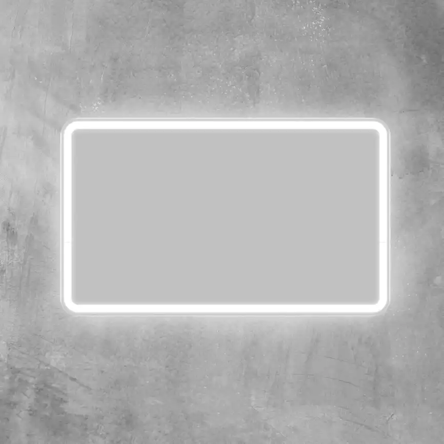 Зеркало BelBagno MARINO 100х60 SPC-MAR-1000-600-LED-BTN с подстветкой, кнопочный выключатель фото 3