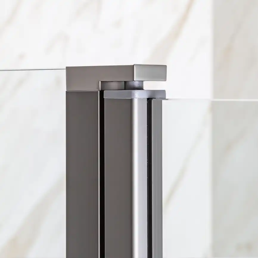 Шторка на ванну AVS Асти Дуо 100 см левая профиль оружейная сталь, прозрачное стекло, 803-0016-150-5545L-WS-T фото 9