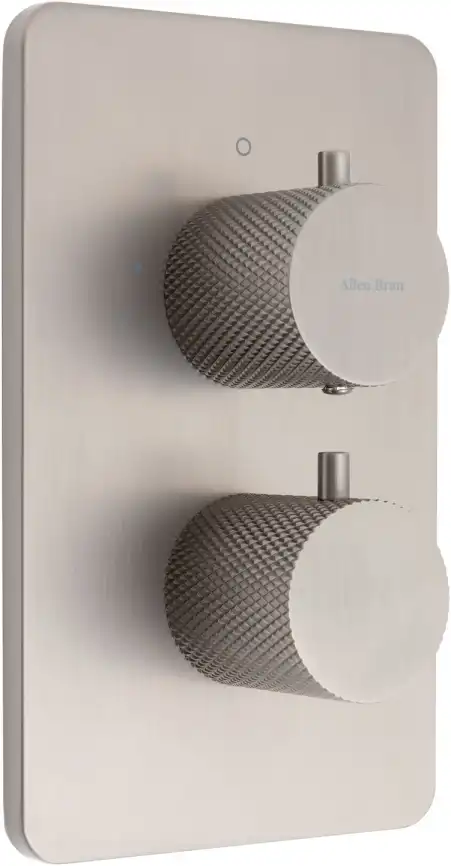 Смеситель для ванны Allen Brau Priority 5.3U123-BN (с внутренней частью, 3 выхода) никель браш фото 5