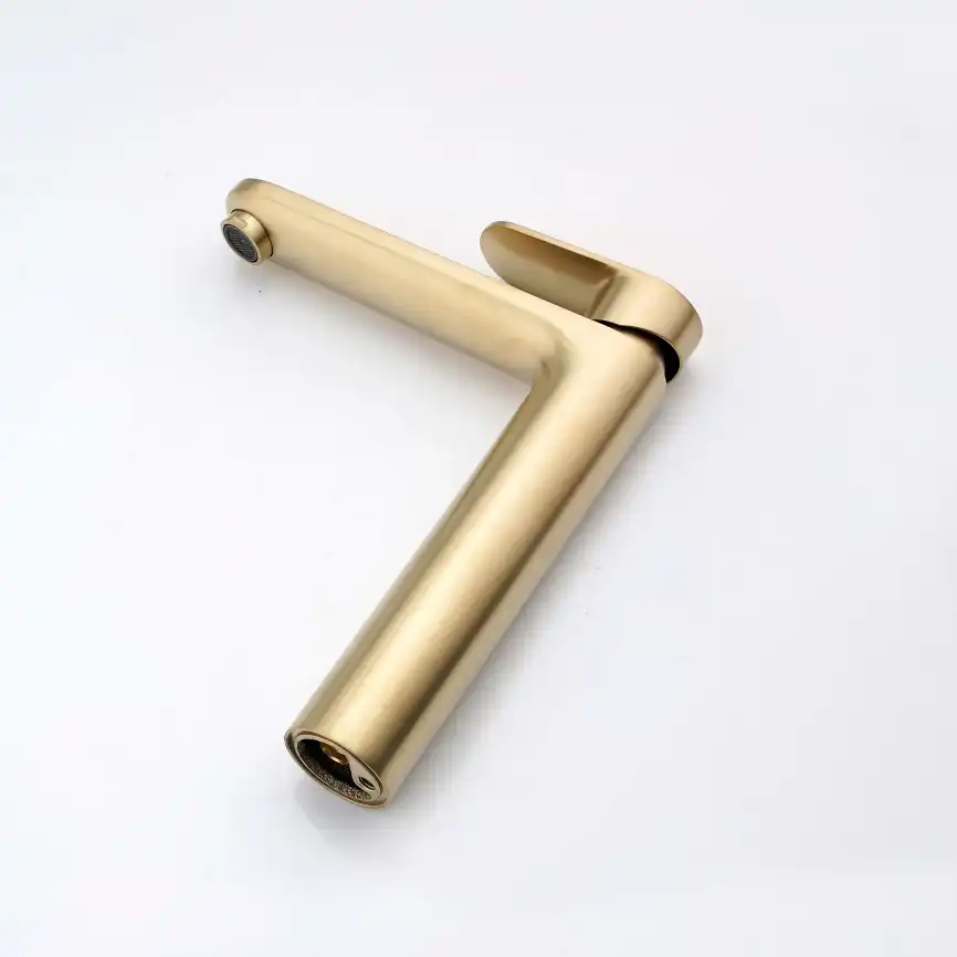 Смеситель для раковины Aquatek Ника AQ1804BG, Золото матовое фото 6