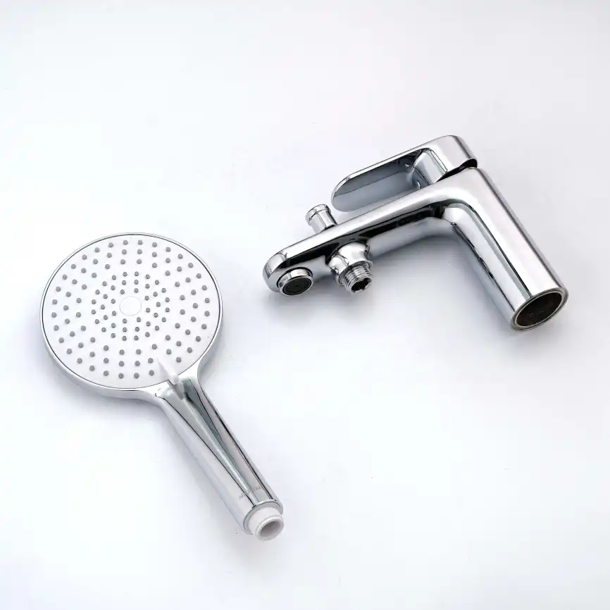Смеситель на борт ванны Aquatek Ника AQ1844CR, Хром фото 6