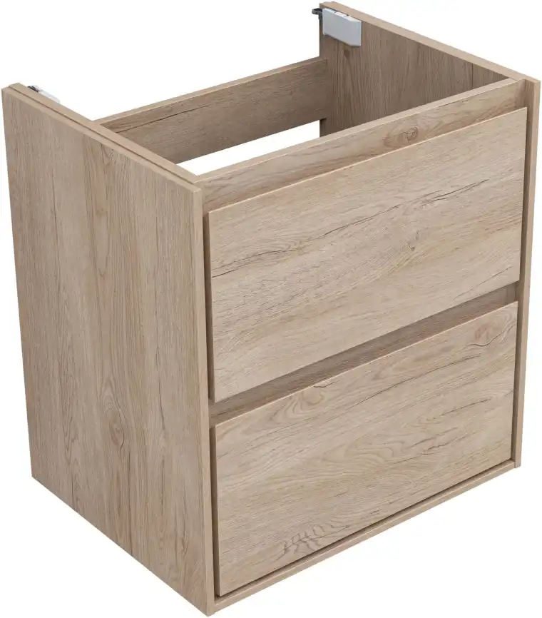 Тумба под раковину Aquanet Милан 60 дуб светлый, подвесная, 336382 фото 10