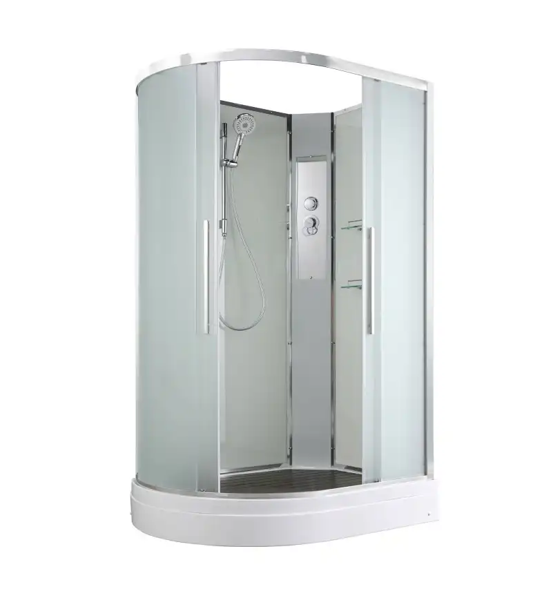 Душевая кабина AvaCan EM2812RN 120x80 см, низкий поддон, без крыши, правая фото 1