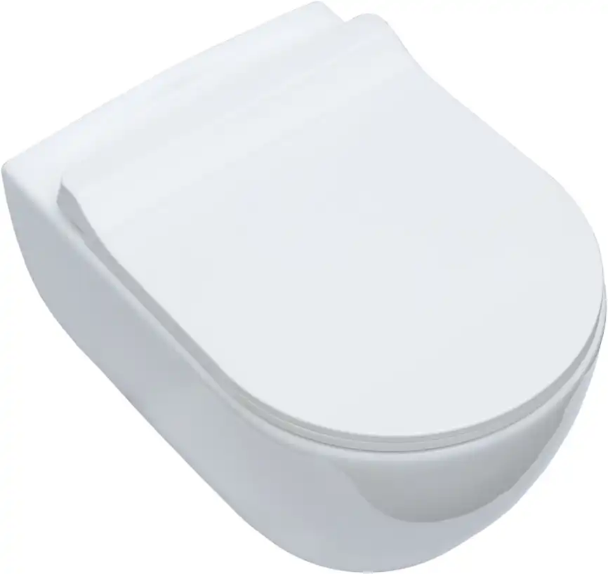 Унитаз подвесной Logan L5W CITY 019100-w-01 с сидением Soft Close -SLIMSEAT , белый фото 14