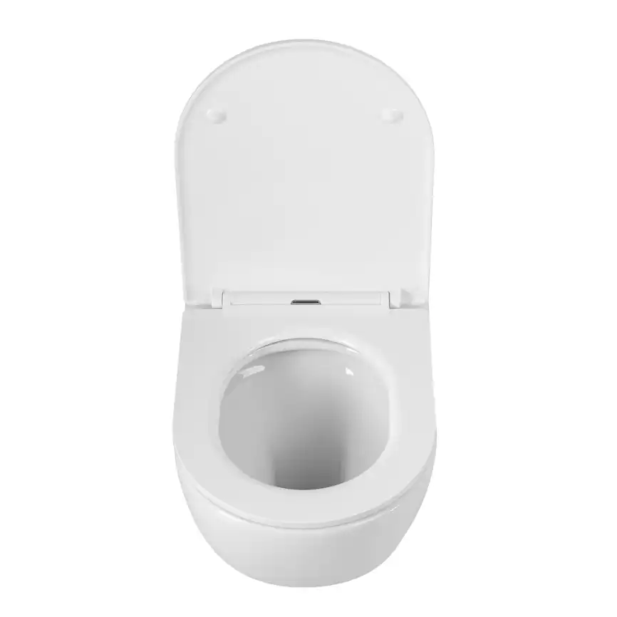 Подвесной унитаз CEZARES RELAX CZR-38088-49-TH-TOR/SC, со смывом TORNADO, с сиденьем микролифт фото 6