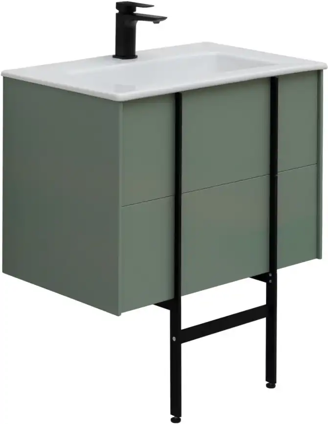 Тумба под раковину Allen Brau Reality 70 1.32004.CGM олива матовый фото 8