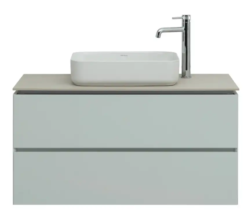 Тумба под раковину Allen Brau Infinity 100 1.21003.PWM папирус матовый фото 5