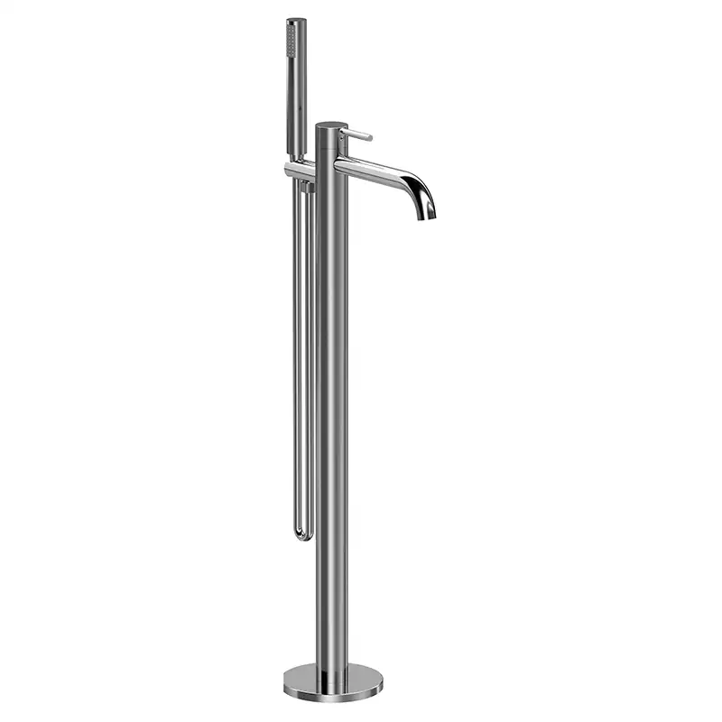 Смесители для ванны AVS Slimmer 811-112-CR напольный, хром фото 2