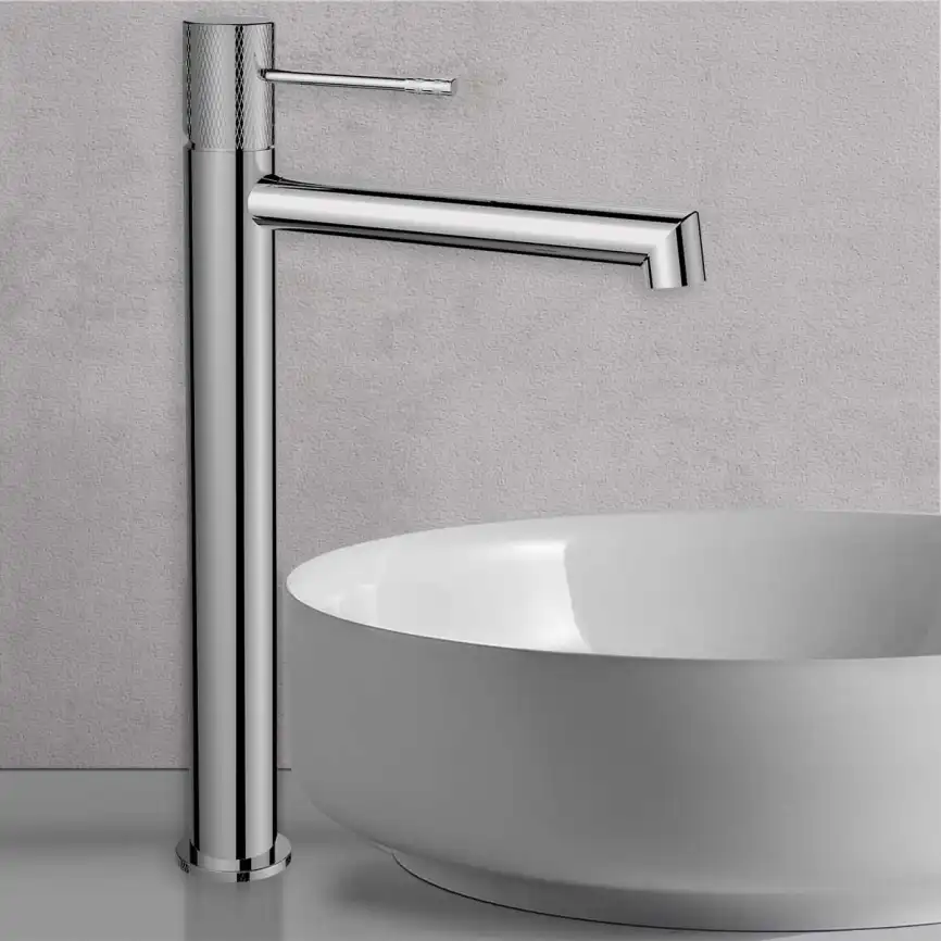 Смеситель для накладной раковины Vincea Desire VBF-1D2CH однорычажный, хром фото 1