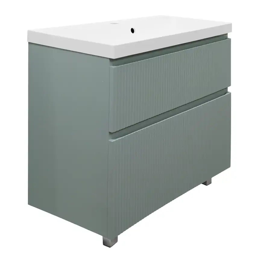 Тумба с раковиной Azario Viola 80 CS00097139, напольная, Фисташковый фото 1