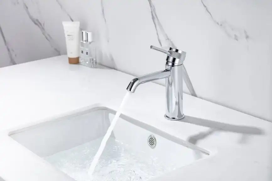 Смеситель для раковины Allen Brau Priority 5.31A01-00, однорычажный, цвет Хром фото 6