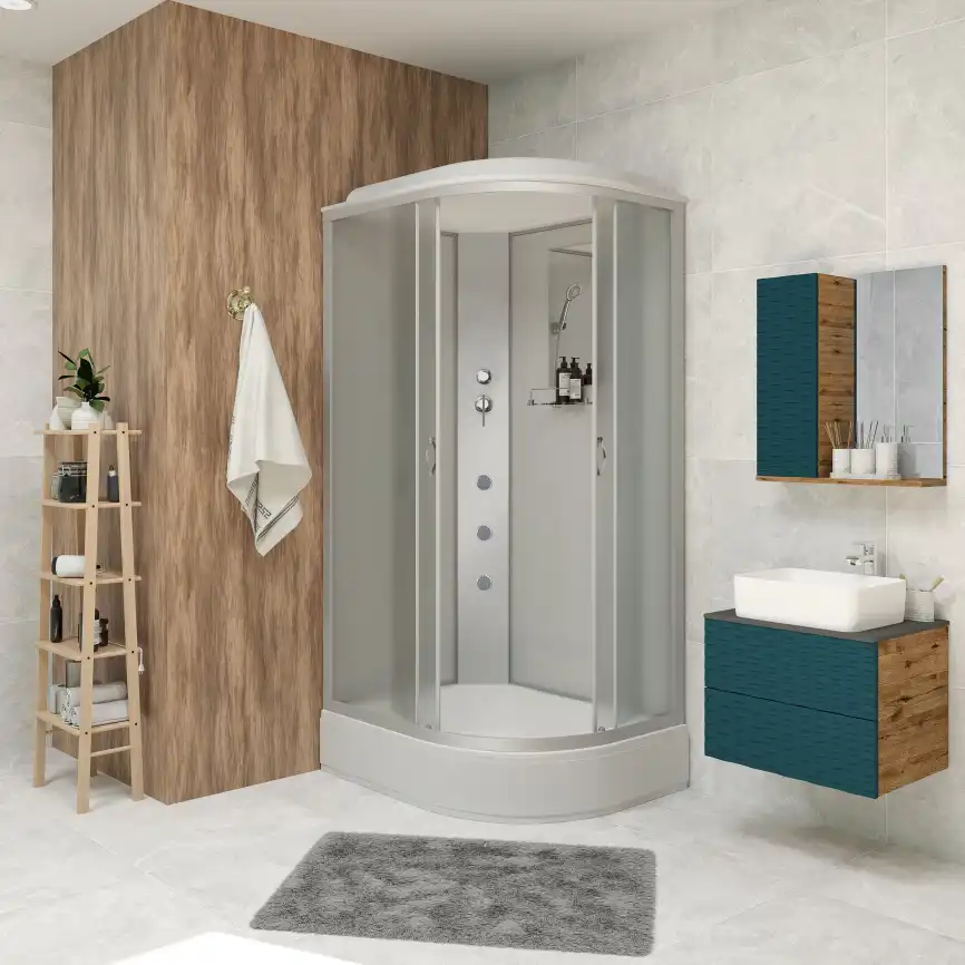 Душевая кабина Niagara Classic 100х90х215 NG-33094-14LG средний поддон, с гидромассажем, 330944LG фото 2