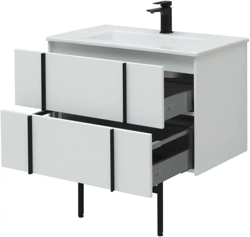 Тумба под раковину Allen Brau Reality 80 1.32005.WM белый матовый фото 29