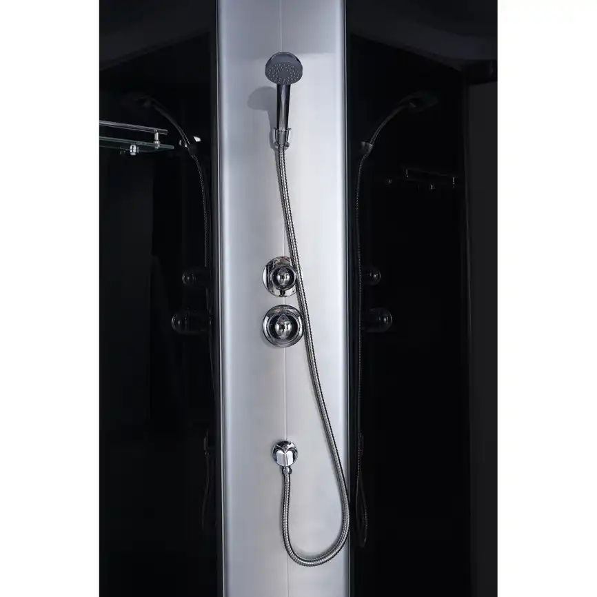 Душевая кабина Loranto 80х80 CS-6680K 80*80*215, средний поддон, цвет профиля хром фото 6