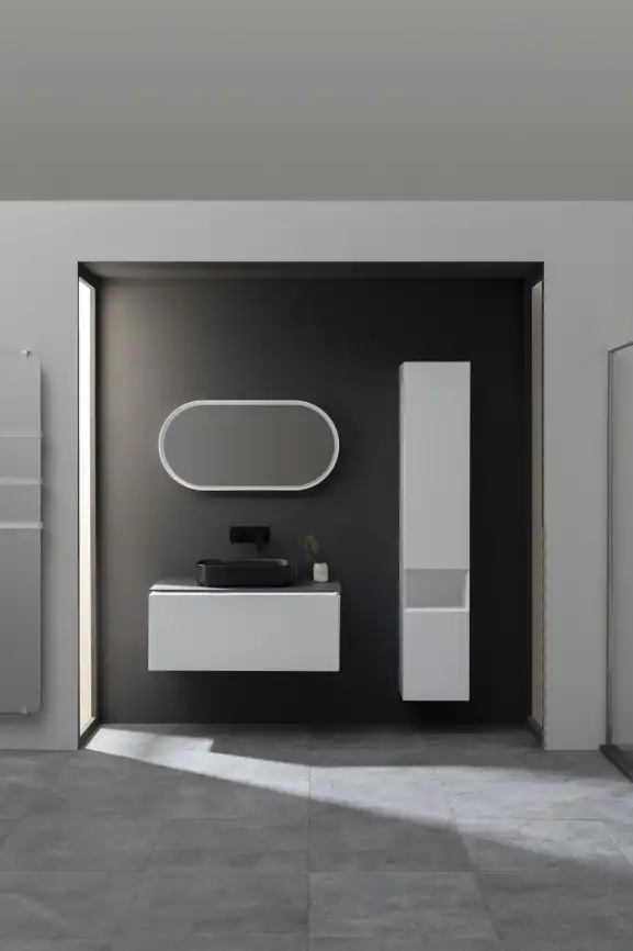 Шкаф-пенал Allen Brau Infinity 35 1.21009.WM R белый матовый фото 15