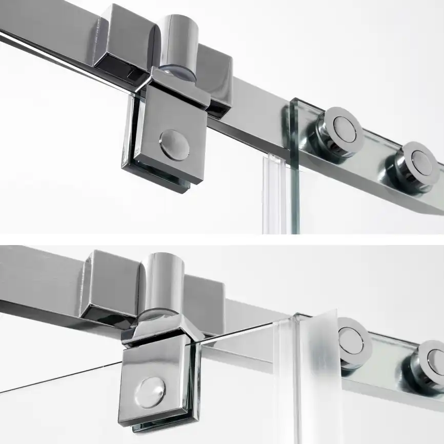 Душевой уголок WasserKRAFT Leine 35P 90х90 35P11 профиль Хром стекло Прозрачное фото 8