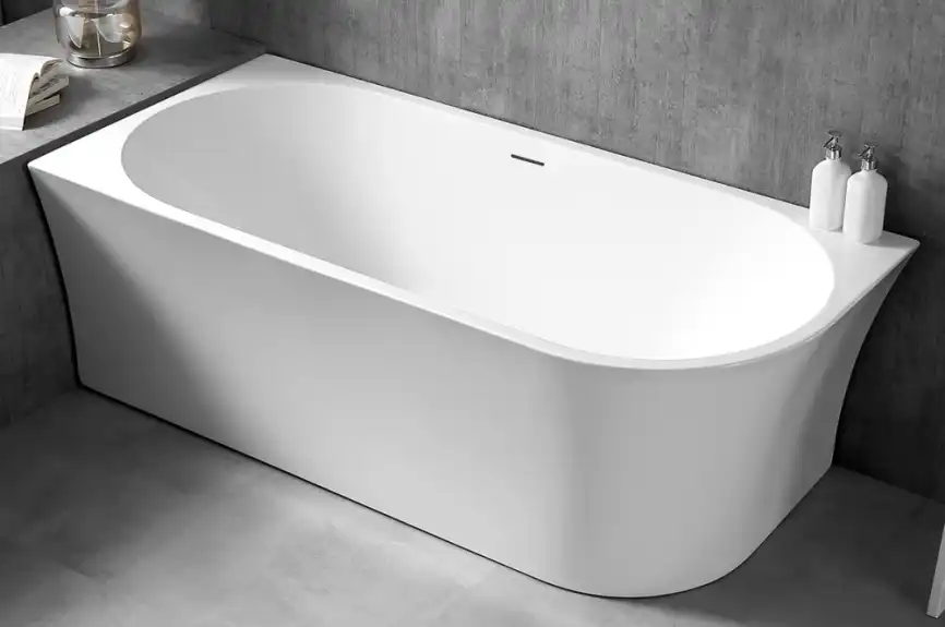 Акриловая ванна Abber 170х78 AB9257-1.7 L, отдельностоящая, Белая глянцевая фото 1