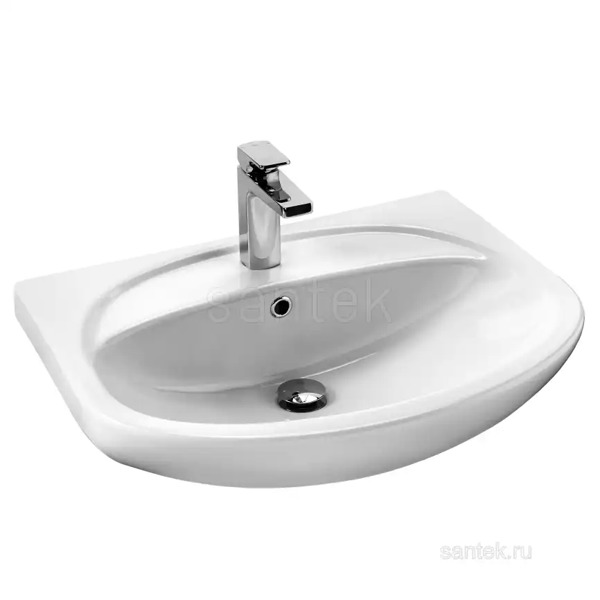 Раковина Santek Стелла 65 отверстие под смеситель 1WH110174 фото 1