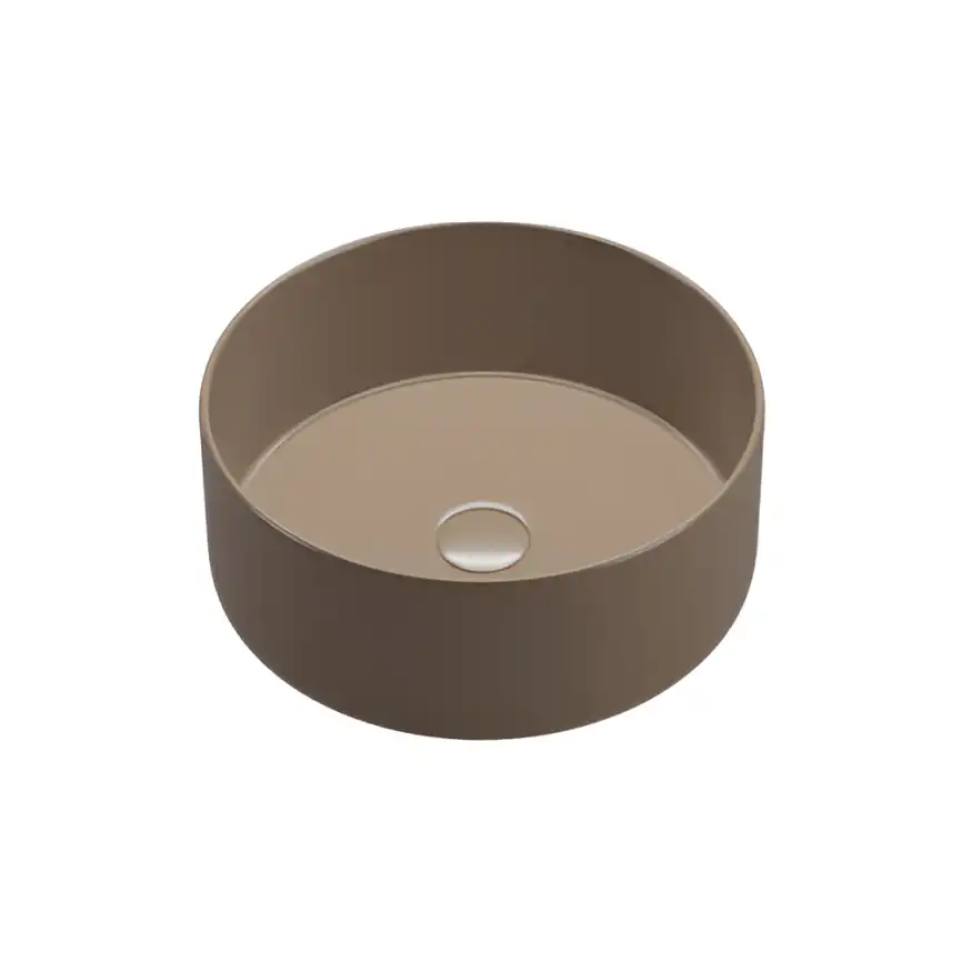 Раковина AVS Лилиан 36x36 бежевая матовая фото 1