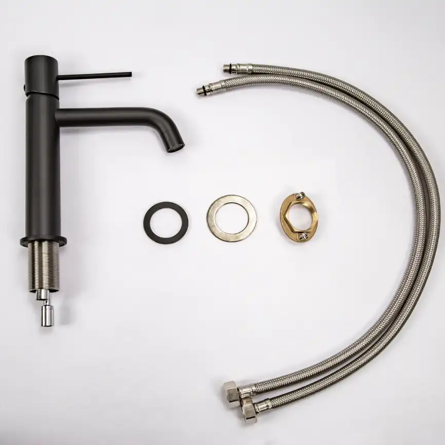 Смесители для раковины AVS Slimmer 811-100-MB, черный матовый фото 9