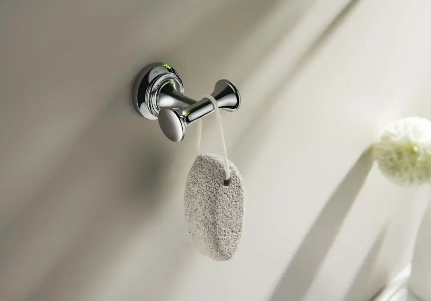 Крючок для полотенец Aquatek Классик AQ4502CR двойной, Хром фото 4