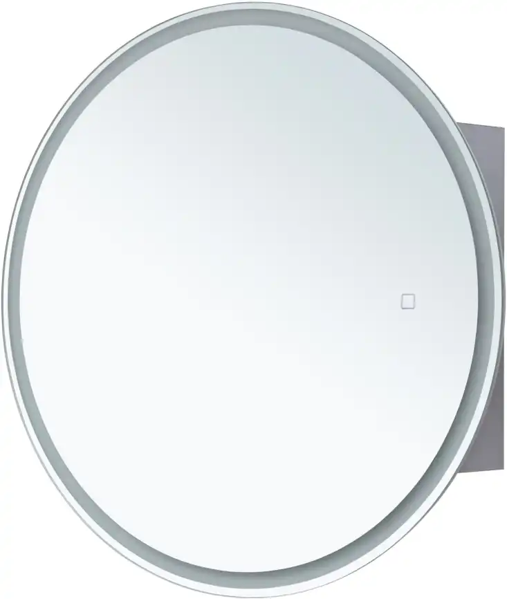 Зеркальный шкаф Aquanet Оптима 80 белый, с LED подсветкой, 344784 фото 8