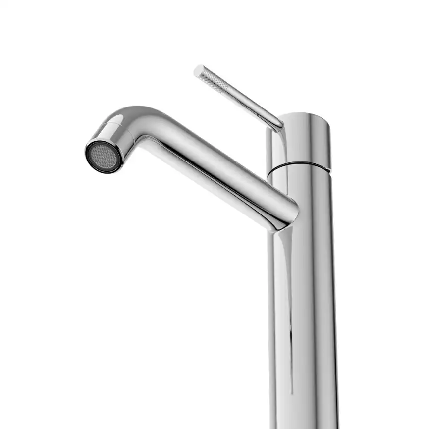 Смеситель для накладной раковины Cezares RELAX-LC1-01-W0, Хром фото 3