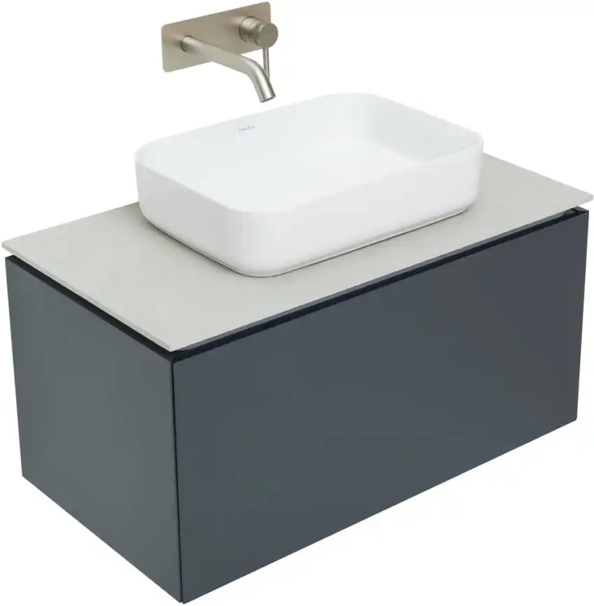 Тумба под раковину Allen Brau Infinity 85 1.21002.AM антрацит матовый фото 15