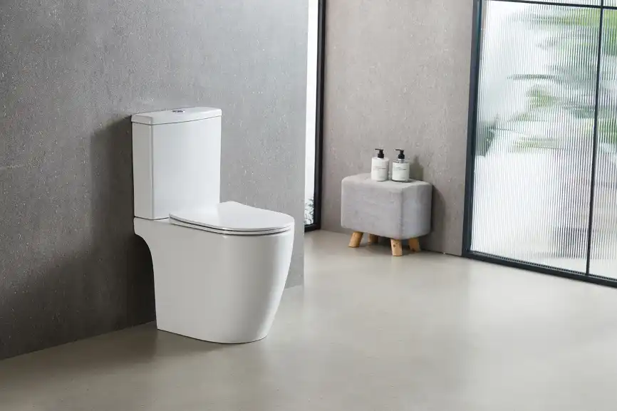 Унитаз-компакт Azario LEO TORNADO FLUSHING AZ-1253CT напольный, безободковый, со смывом Торнадо, в комплекте с бачком и сиденьем микролифт, Белый глянцевый фото 10