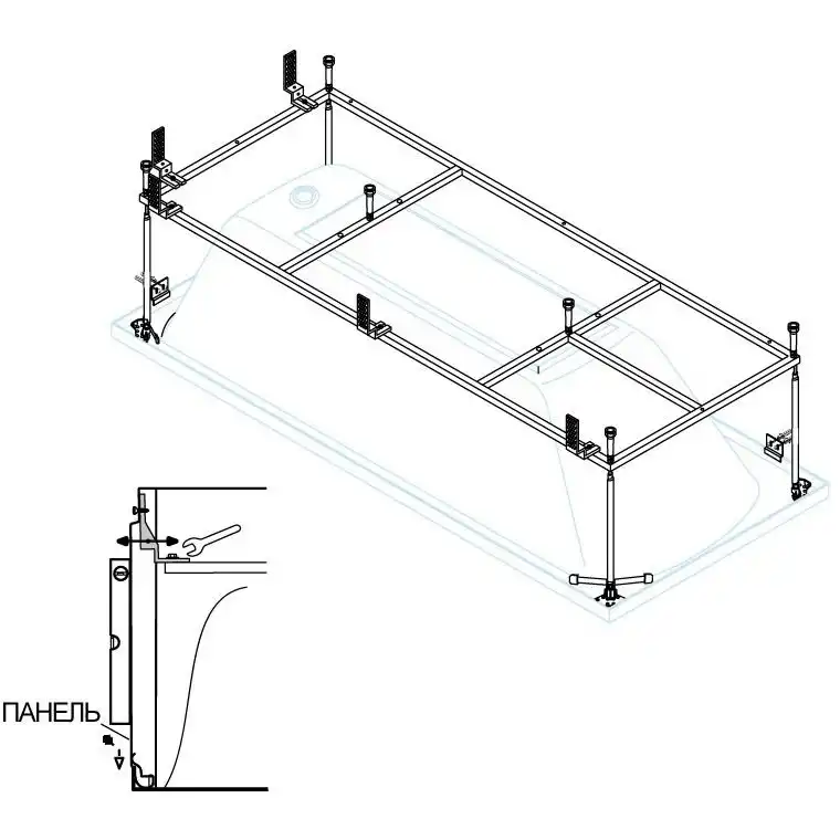Металлический каркас CEZARES METAURO-Central-MF фото 1