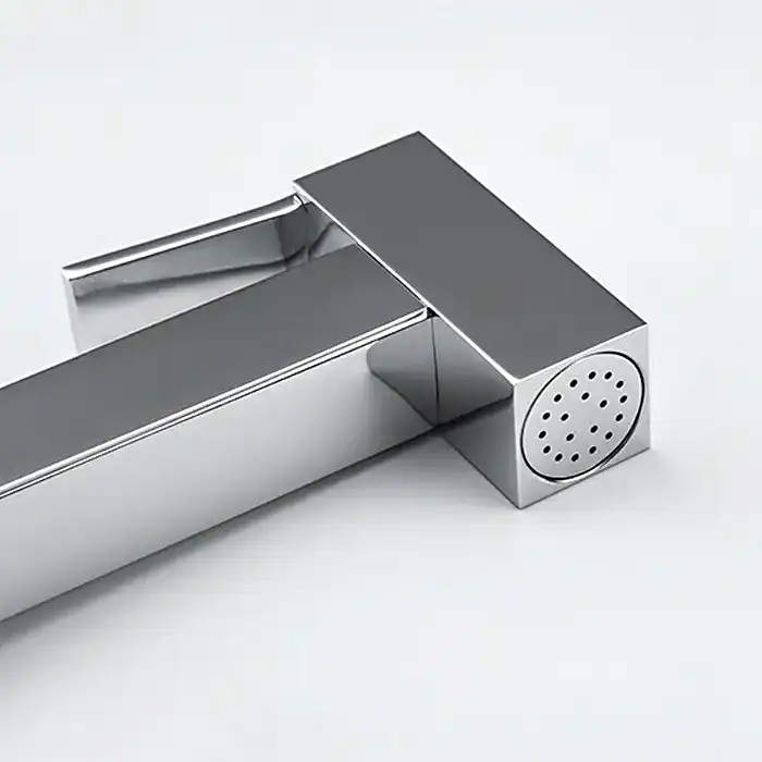 Гигиенический душ со смесителем Gappo G7207-40 термостатический, встраиваемый, Хром фото 5