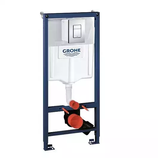Инсталляция Grohe Rapid SL 38772001 для унитаза с клавишей смыва Хром фото 3