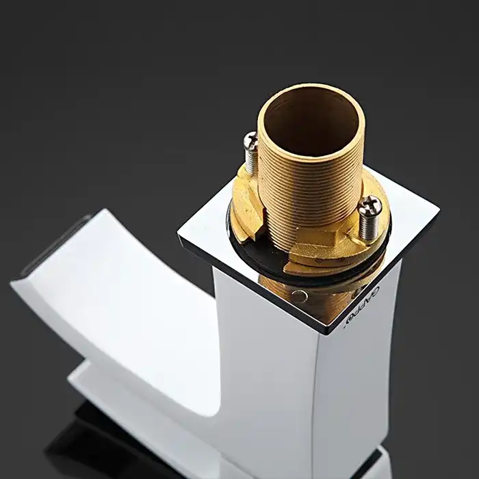 Смеситель для раковины Gappo G1007-8, Хром;Белый фото 5