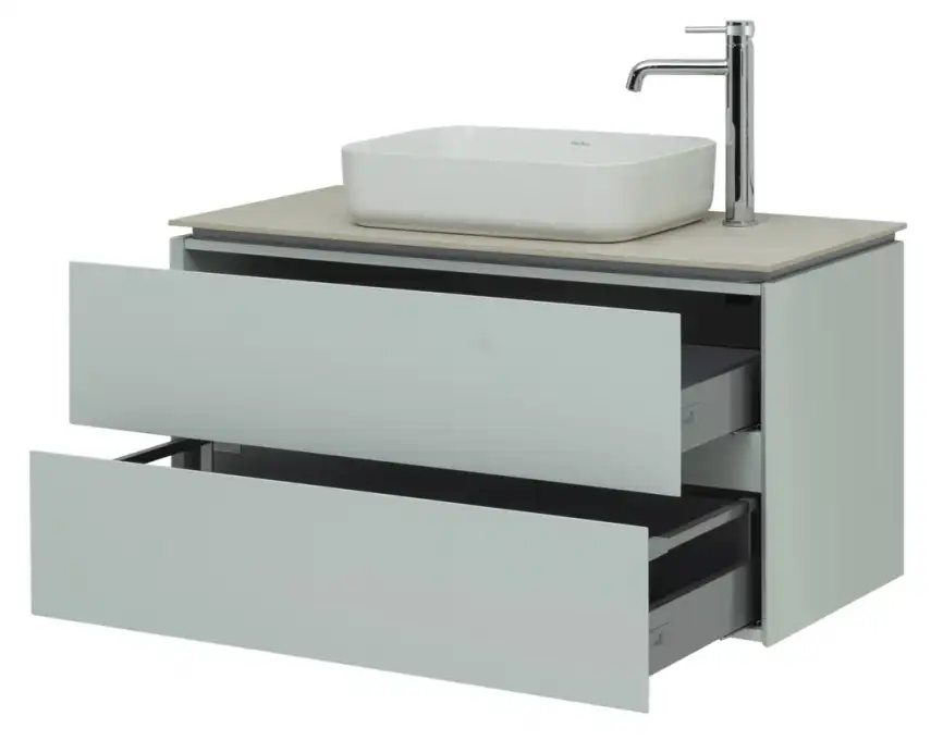 Тумба под раковину Allen Brau Infinity 100 1.21003.PWM папирус матовый фото 7