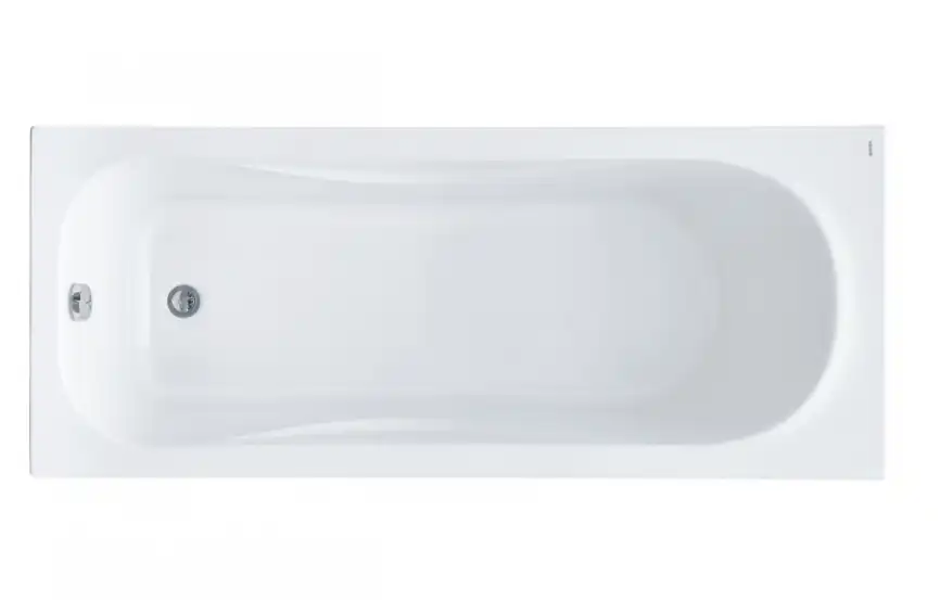 Акриловая ванна Santek Тенерифе 150х70 1WH302213 прямоугольная, Белая фото 1