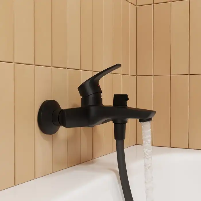 Смеситель для ванны IDDIS Ray RAYBL02i02WA  цвет, Матовый черный фото 3