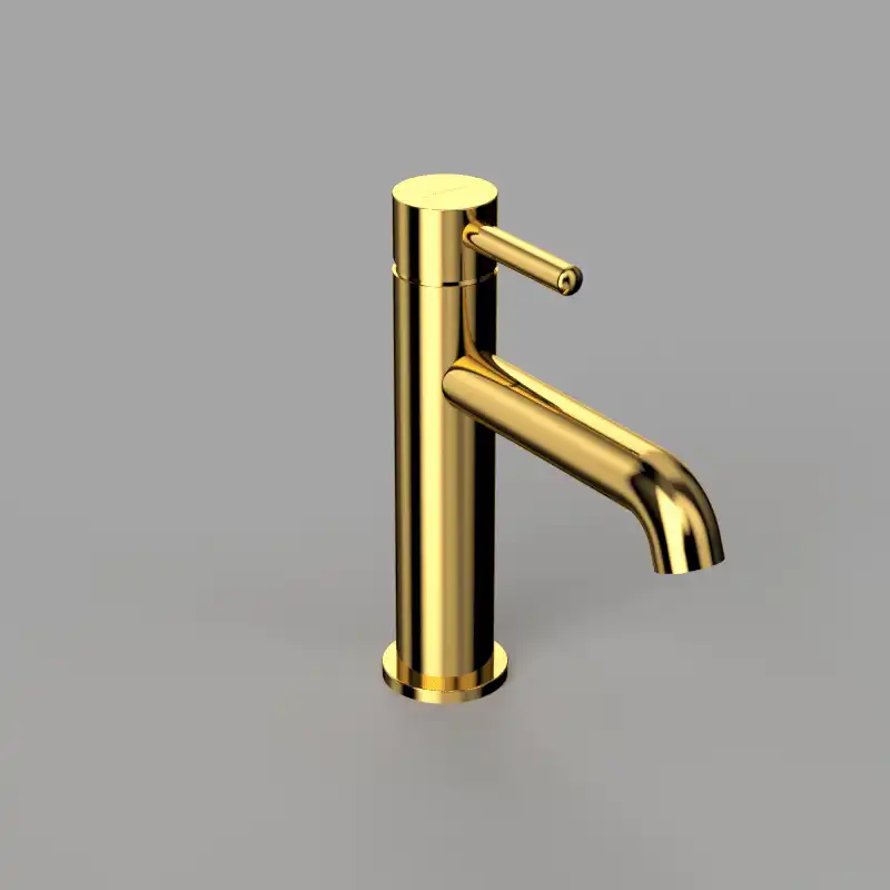 Смеситель для раковины Whitecross Y gold Золото глянцевое, Y1211GL фото 4