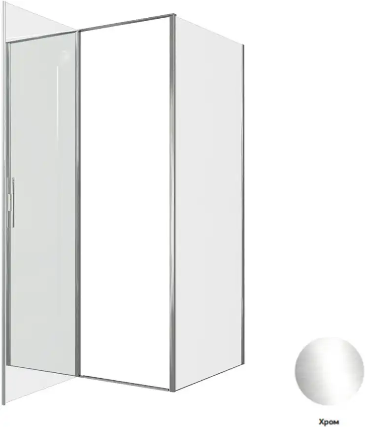 Душевой уголок Allen Brau Priority 120x90 3.31031.00 + 3.31043.00 хром фото 5