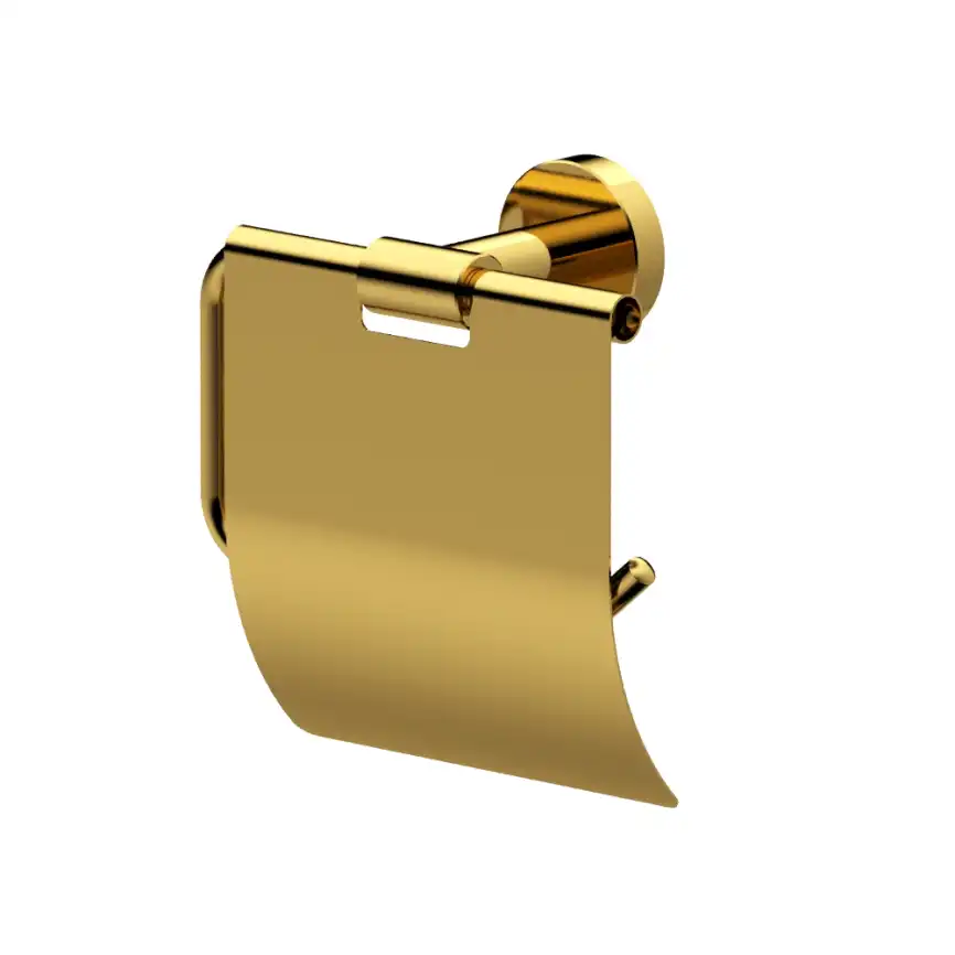 Держатель туалетной бумаги Whitecross ERGO gold, ER2262GL, Золото глянцевое фото 1