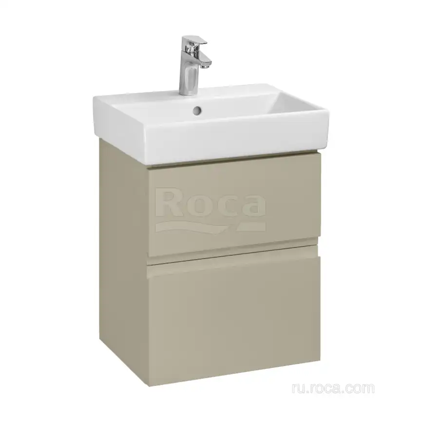Тумбы под раковину Roca Oleta 50 A857638515 подвесная, цвет, Капучино фото 1