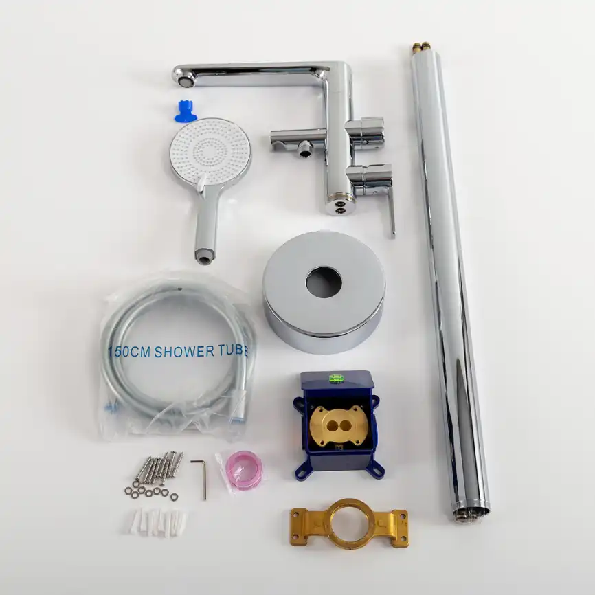 Напольный смеситель для ванны Cezares LUX-VDP-01, Хром фото 5