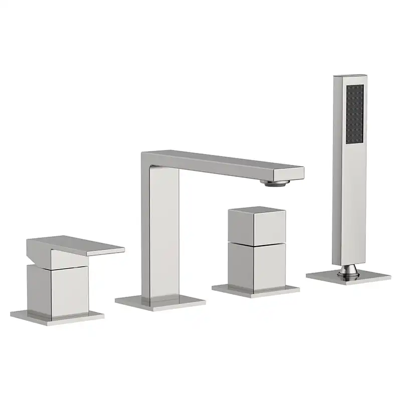 Смеситель на борт ванны AVS Cube 811-212-CR, хром фото 2