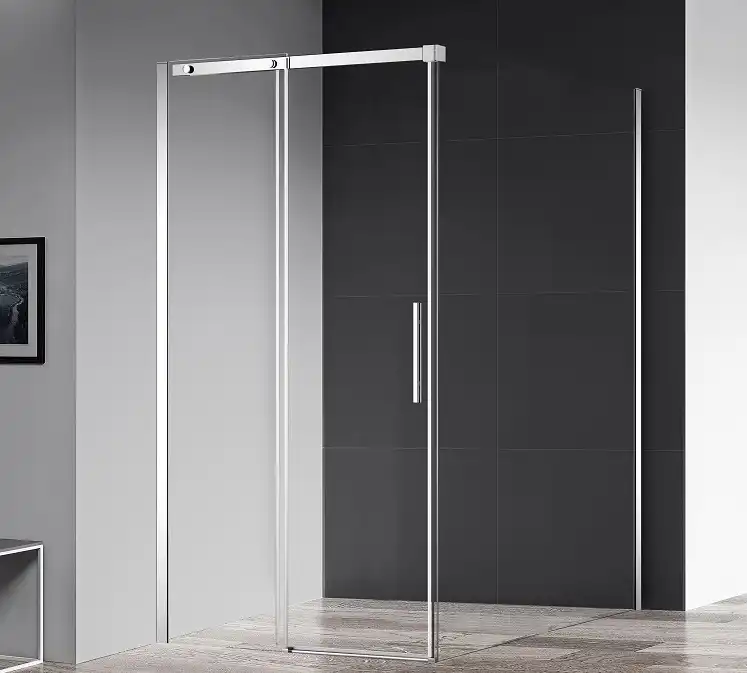 Душевой уголок BelBagno ACQUA-A-1-100-C-Cr стекло прозрачное, профиль Хром фото 1