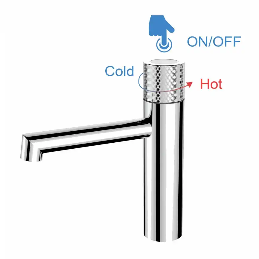 Смеситель для раковины Vincea Desire VBF-1D3CH, хром фото 3