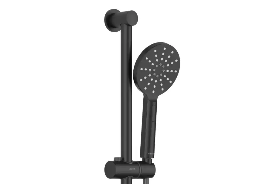 Душевой гарнитур Aquatek ОБЕРОН AQ2016MB, Черный матовый фото 3