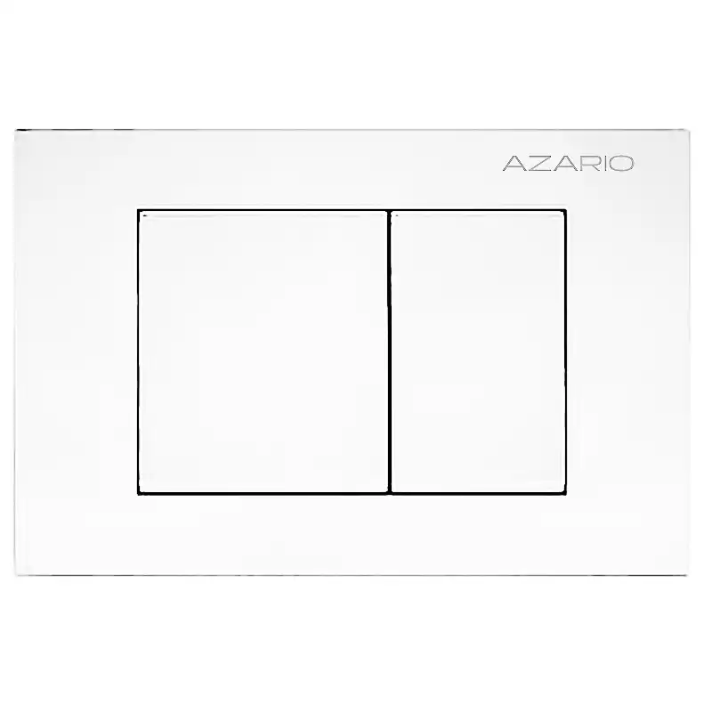 Кнопка смыва AZARIO NEW-TS AZ-ABS-001-W, Белая фото 2