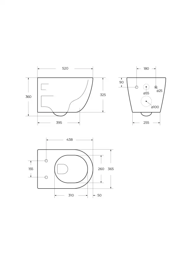 Подвесной унитаз CEZARES STYLUS-TOR CZR-546-TH-TOR/SC, со смывом TORNADO, с сиденьем микролифт фото 16
