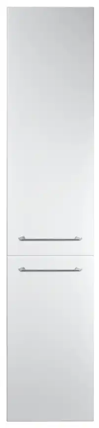 Шкаф-пенал Azario Ника 30 CS00080414, подвесной, Белый глянцевый фото 1