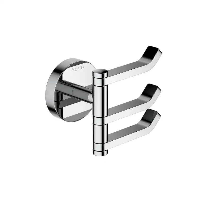 Крючок для полотенец Aquatek Бетта AQ4632CR, Хром фото 1